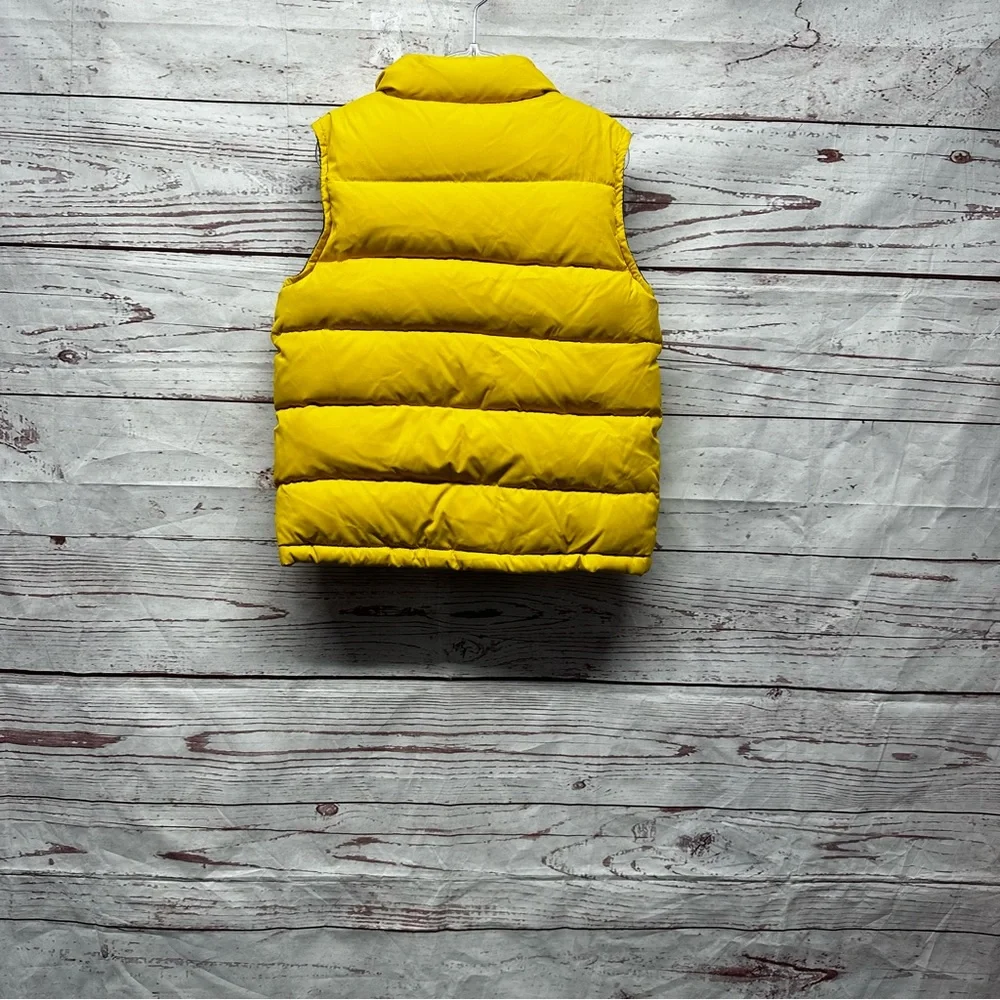 Gymboree Yellow Puffer Vest Size 4T-5T